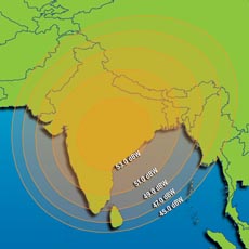 Intelsat 906 Ku-band Spot Beam 2